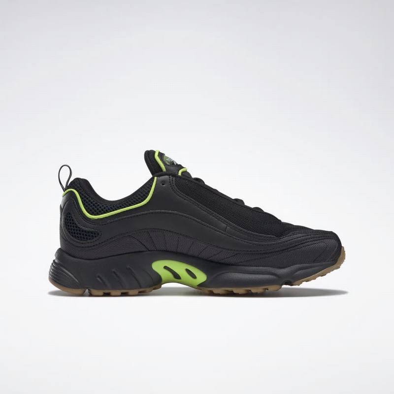 Tenisi Reebok Daytona Dmx Mu Barbati Negrii/Verzi Deschis Romania OE7529PF